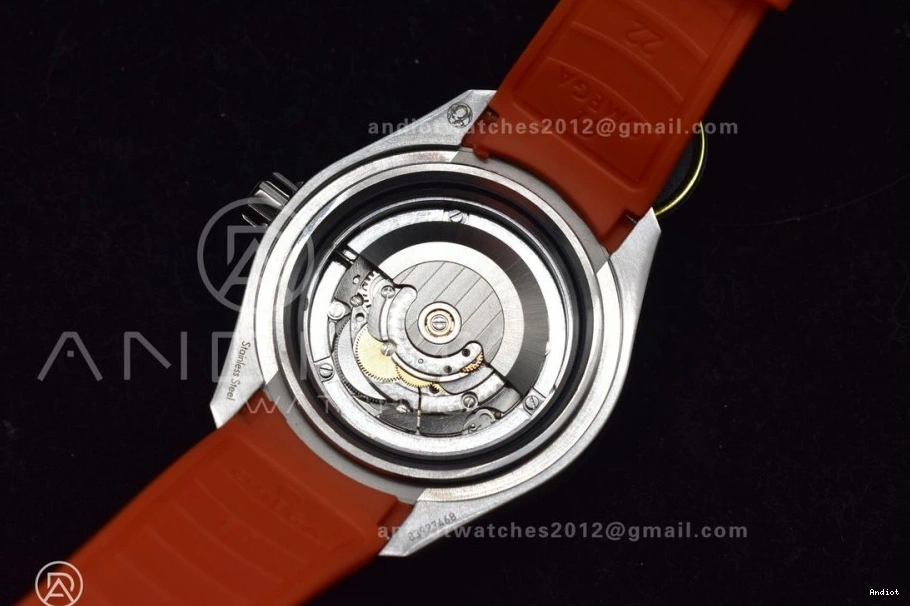 Edition on Ceramic Rubber A2824 Dial SS Gray 1:1 Black Orange 6000M Bezel Strap Deep Seamaster Ultra Best TF 1229